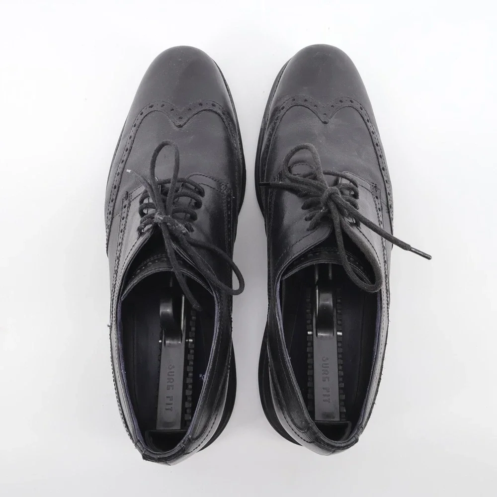 Cole Haan Original Grand Wingtip Oxford Black Mens‎ 11.5 M